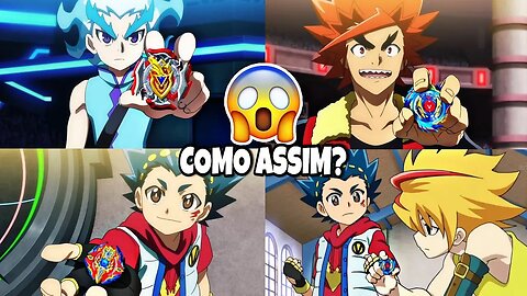 5 VEZES em QUE BLADERS PEGARAM o BEYBLADE de ALGUÉM em BEYBLADE BURST
