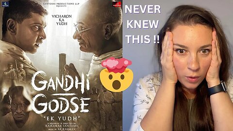 GANDHI GODSE - EK YUDH - Trailer REACTION BY KSU AND UD !! | Rajkumar Santoshi