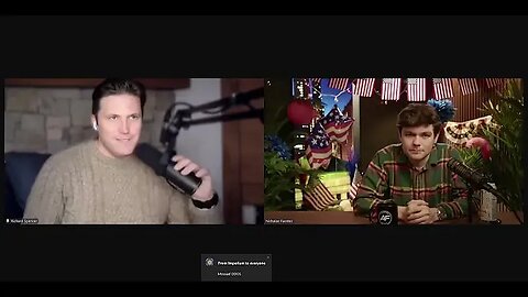 "Richard Spencer & Nick Fuentes Zoom Call - Friday Evening, 8th November 2024"