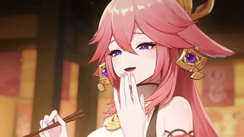 Genshin Impact - Official Yae Miko Character Teaser Trailer