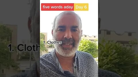 تعلم الانجليزية من الصفر 5 words aday #shorts#short#viral