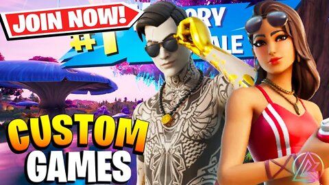 🔴 Fortnite Live Custom Games | Fashion Show - Hide & Seek - Simon Says - Scrims & More!