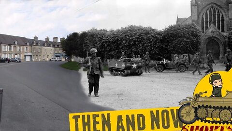 101st Airborne Sainte Marie Du Mont - Then and Now #shorts 13