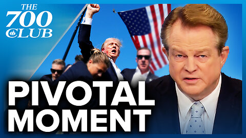 President Trump Shows Amazing Courage Under Fire | The 700 Club