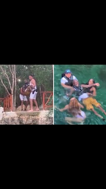 Paralyzed man finds courage to go cliff diving