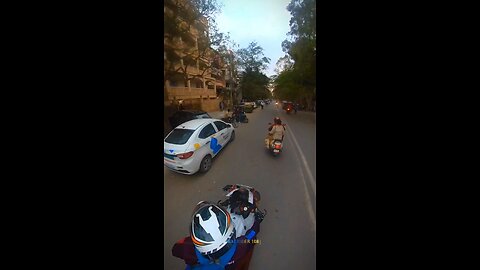 R15 V4 Reaction in School girls #public #bike #bikerider #super #shorts