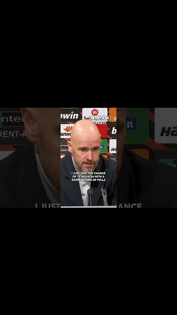 'In the last ten minutes everything looked like it was against us!' | Erik ten Hag