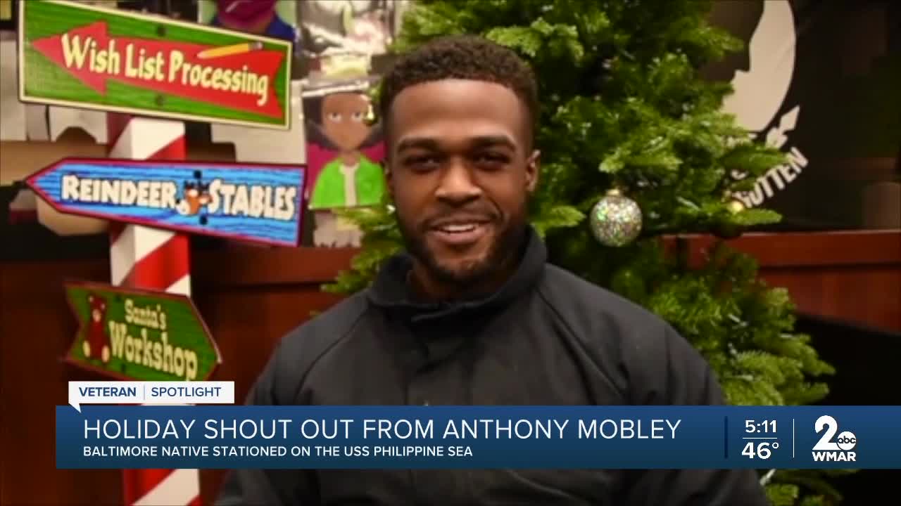 Holiday shout out from Anthony Mobley