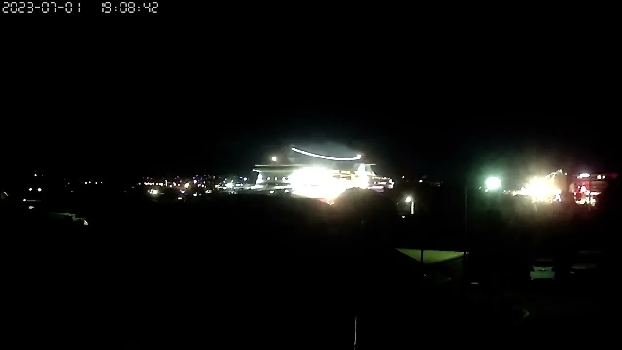 Ferry "Spirit of Tasmania" Outbound Devonport Tasmania.