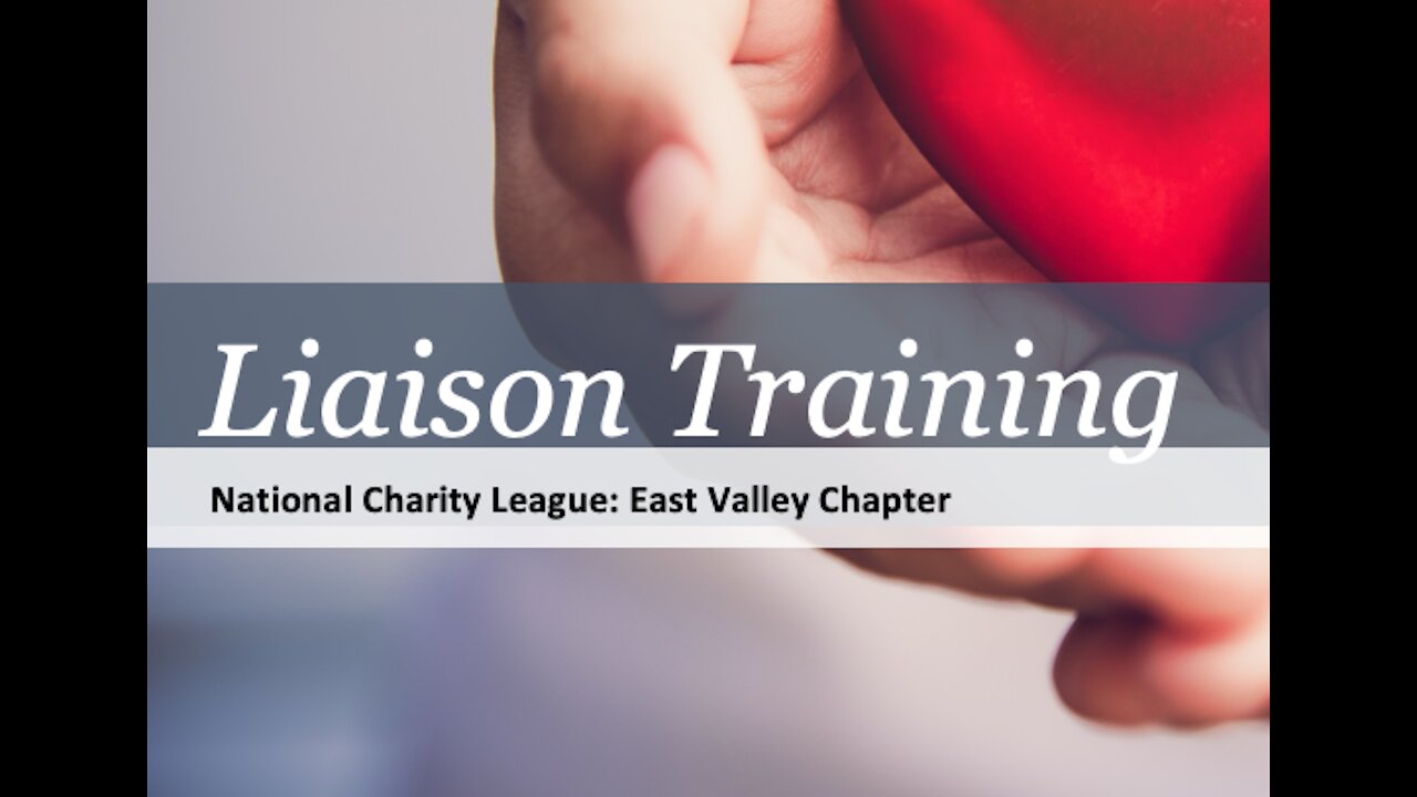 NCL East Valley Philanthropy Liaison Training