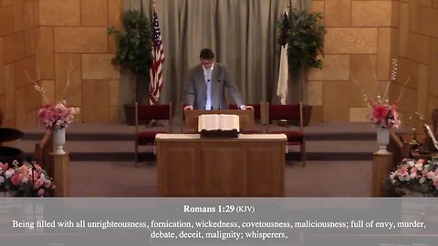 "Flesh Vs Spirt Part 6" Galatians 5:22 Sunday Pm 4/9/2023