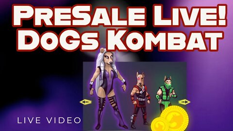 Dogs Kombat PreSale Live 1 Day Left