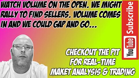 ES & NQ RTH Futures Live Stream - The Pit Futures Trading