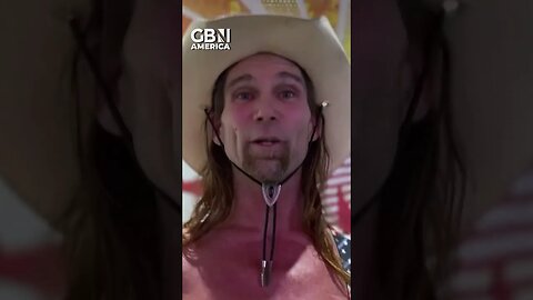 New York's legendary Naked Cowboy on 25 years in Times Square: 'It's awesome!' #NYC #GBNAmerica