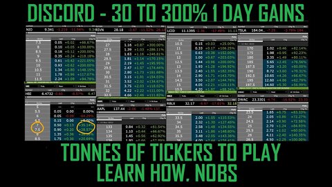 GREEN WAVE! $AAPL $TSLA $HBI $DEAC $LCID $RIVN $NIO PUTS UP 50% TO 200/300% TODAY!