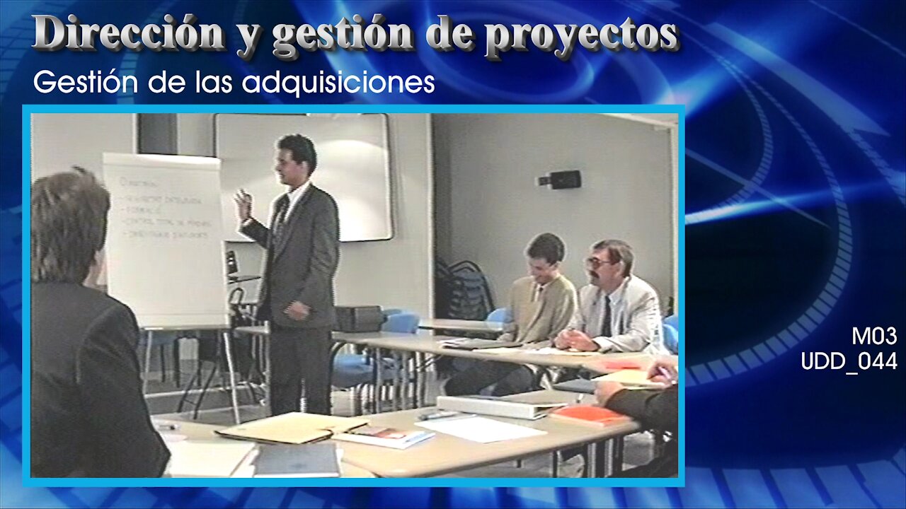 Dirección y gestión de proyectos [M03] Gestión de las adquisiciones [UDD_044]