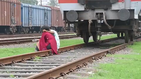 Viral Train Horn Prank on Girl | Funny Prank Videos | 4-Minute Fun