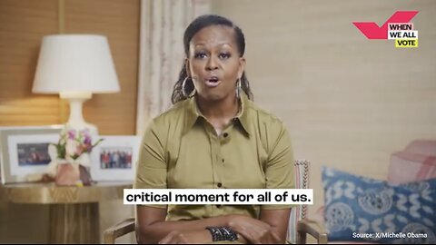 Michelle Obama Claims "Freedom" of Black Americans at Stake in 2024 Election