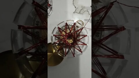 Rodin Coil POWERED at 432hz Frequency- Magnetic Field Generated ⚛