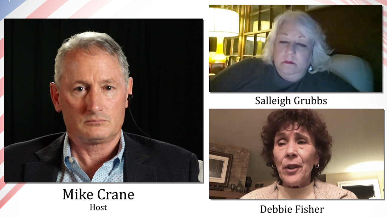 Join Mike with special guests Salleigh Grubbs and Debbie Fisher - Georgia election witnesses