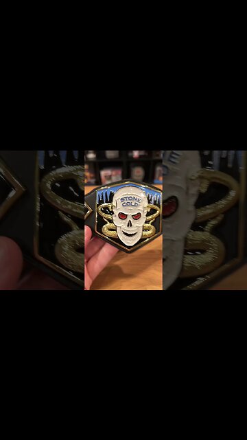 I Bought A Rare Stone Cold Signature Series Mini Belt! #shorts