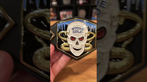 I Bought A Rare Stone Cold Signature Series Mini Belt! #shorts