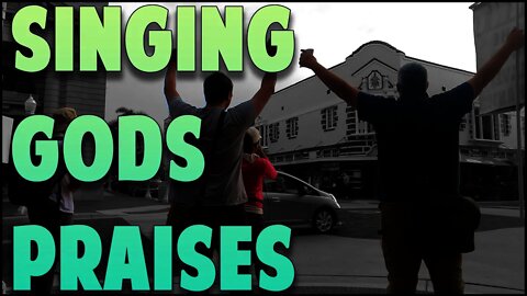 Singing Gods Praises in Public !