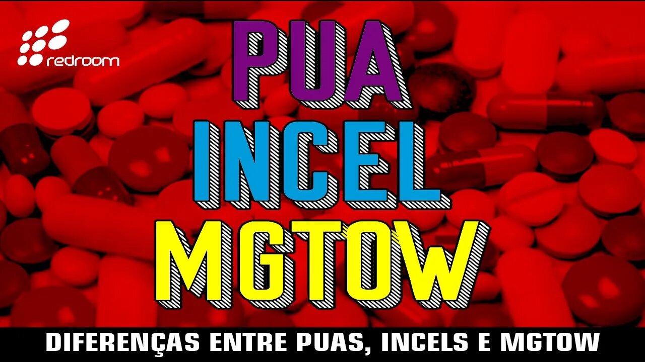 DIFERENÇAS ENTRE PUAS, INCELS E MGTOW