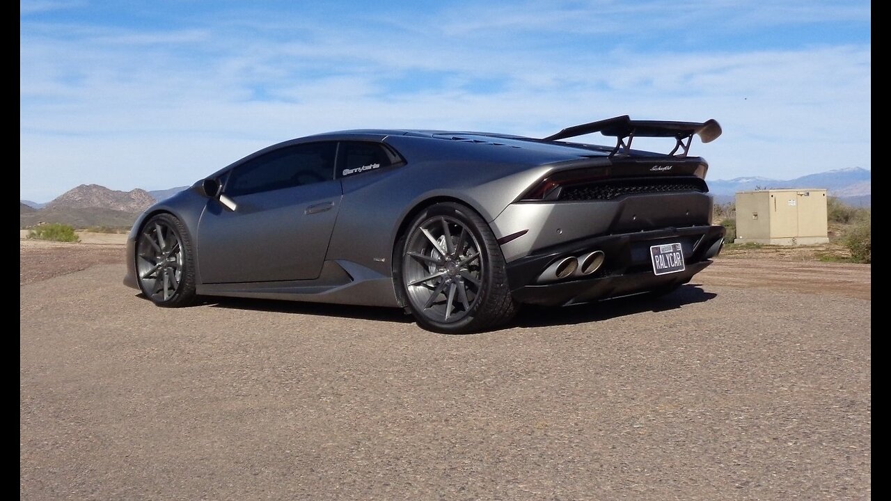 2015 Lamborghini Huracan LP 610-4 in Matte Grey & V10 Sound & Ride My Car Story with Lou Costabile