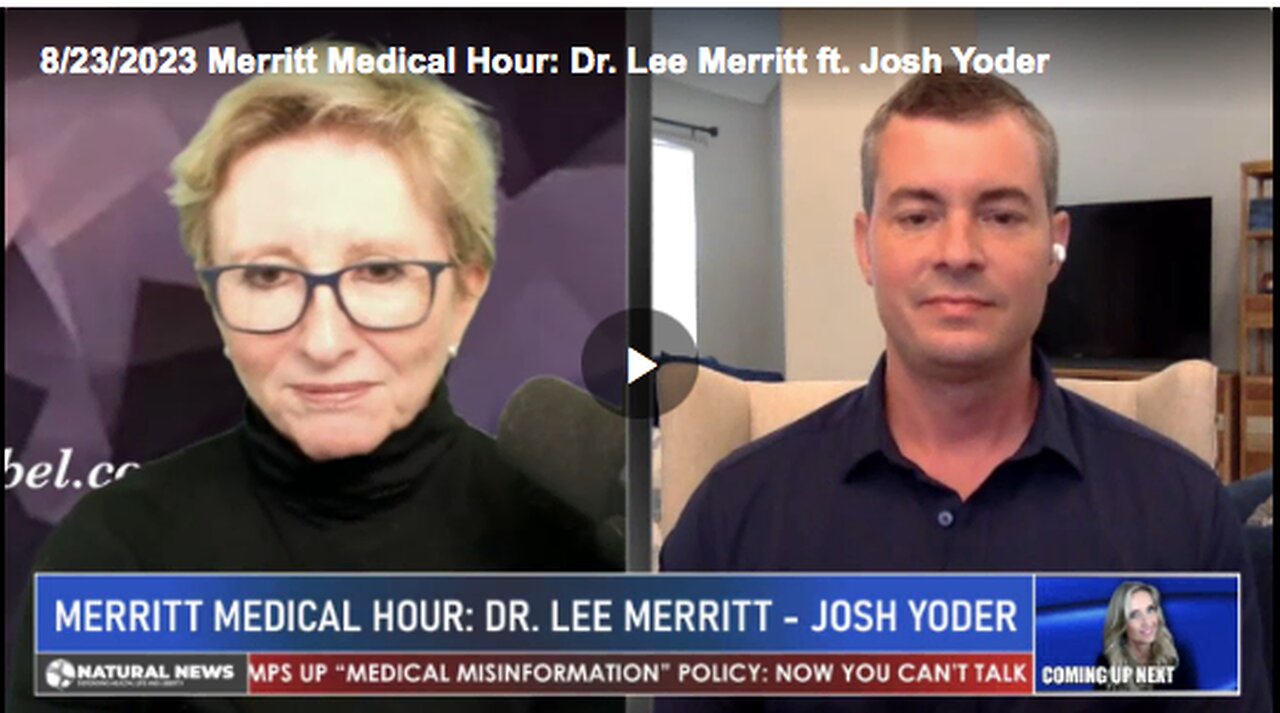Dr 'Lee Merritt': 'Josh Yoder' says NONCOMPLIANCE is a powerful tool against MANDATES