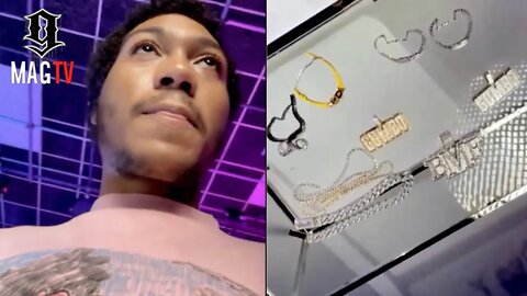 Lil Meech Shows Off All His Jewelry For GQ Magazine! 💎