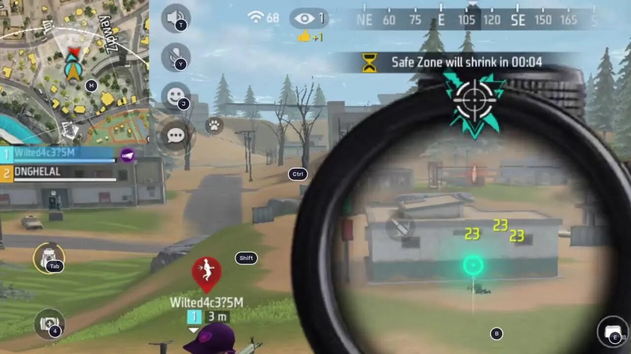 Free Fire Live Stream DNGHelal new game play 2023