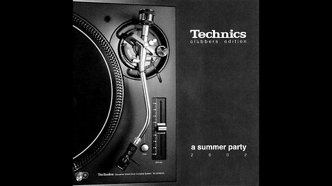Technics Clubbers Edition - A Summer Party 2 mixed vinyl old shool (Dubnoise)