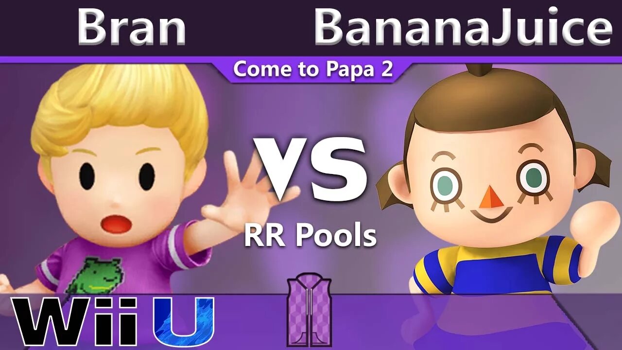 Bran (Lucas) vs. BananaJuice (Villager) - Wii U RR Pools - CTP2