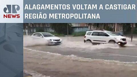 Temporal causa estragos na Zona Leste de SP e em São Caetano, no ABC