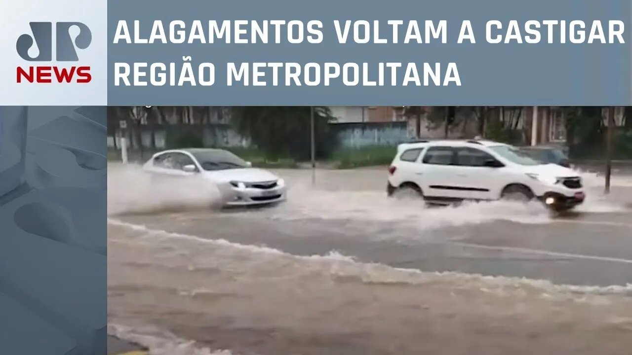 Temporal causa estragos na Zona Leste de SP e em São Caetano, no ABC