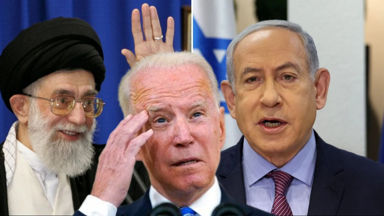 WILL BIDEN TURN ON ISRAEL, HE SEEMS CONFUSED HE DON'T KNOW WHAT SIDE TO PICK