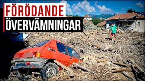 Ovanligt kraftiga skyfall i Bulgarien, Grekland och Moldavien 2022
