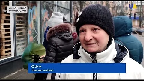 Russian military shells the city of Kherson on Christmas Eve