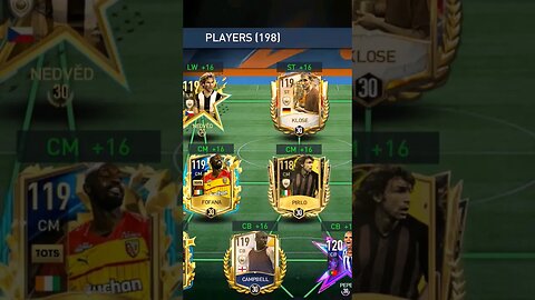 My squad on fifa mobile With substitute players‼️#fifamobile #shorts