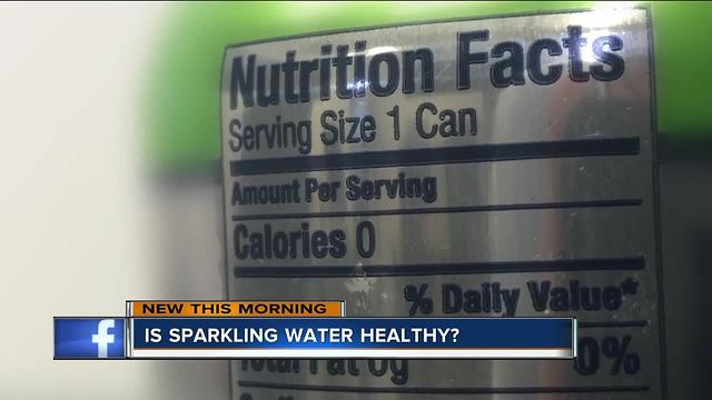 Is sparking water healthy?