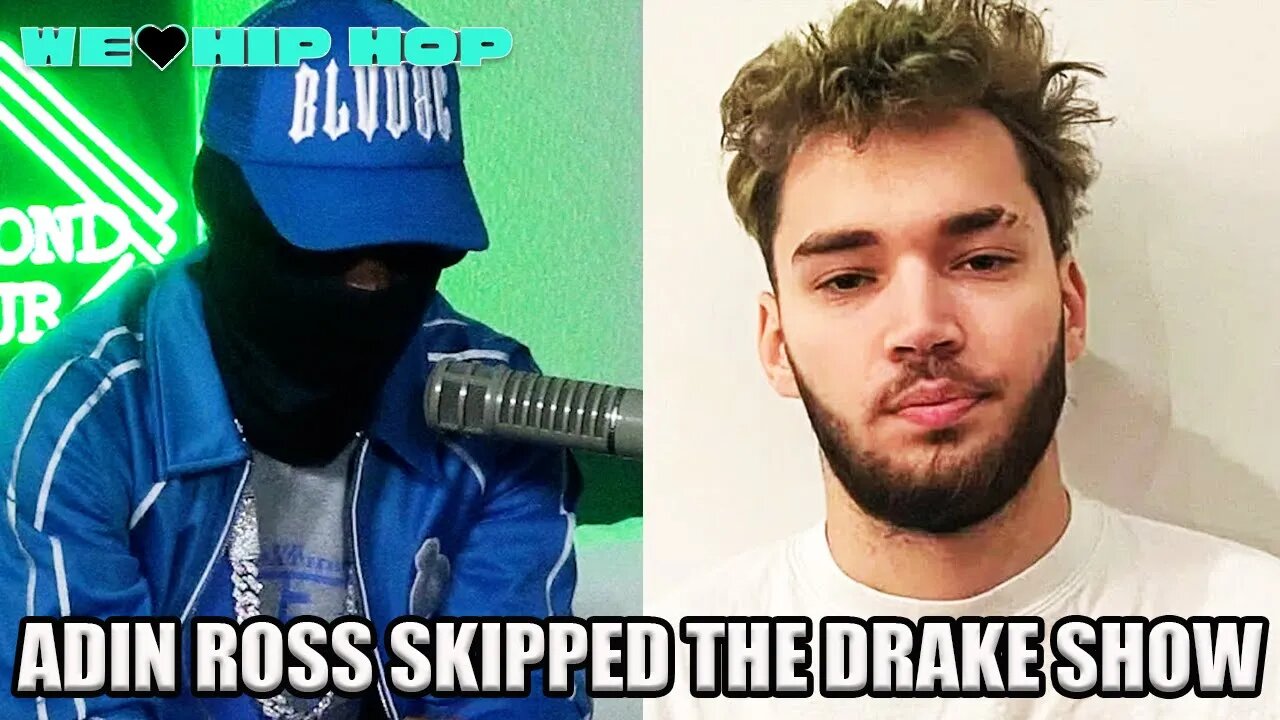 BUNDOG On Adin Ross Skipping Vancouver Drake Show Due To Ban & Friday Apologizes
