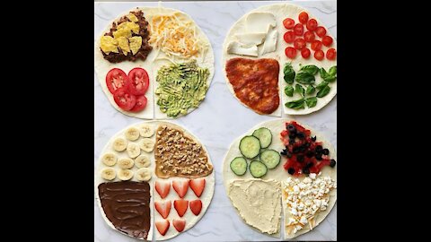 Tortilla Wraps FOR LUNCH. 3 Easy Recipes!