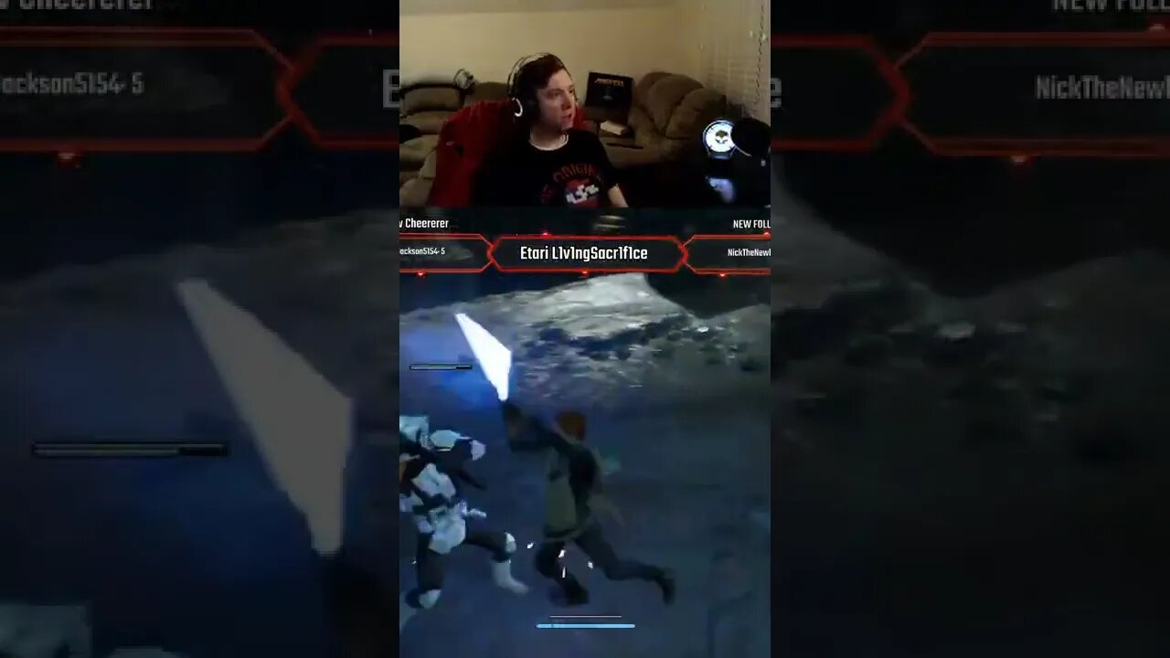 No don't watch that - SWJ Fallen Order Almost Fail - Twitch Clip