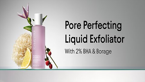 Alpyn Pore Perfecting Liquid Toner with 2% BHA & Borage | Liquid Exfoliator to Minimize Pores, Calm & Restore Skin's Natural pH | 4 oz / 120 ml
