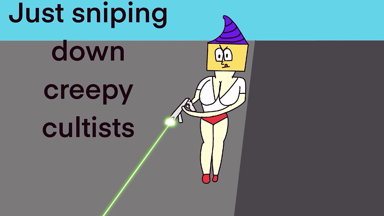 Sniping down creepy cultists