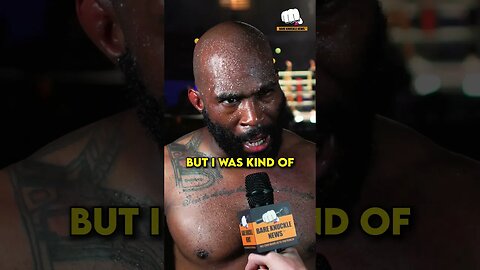"I just threw it down the pipe, I got a mean left hand", Ja'Far Fortt ~ #BKFC47 Lakeland