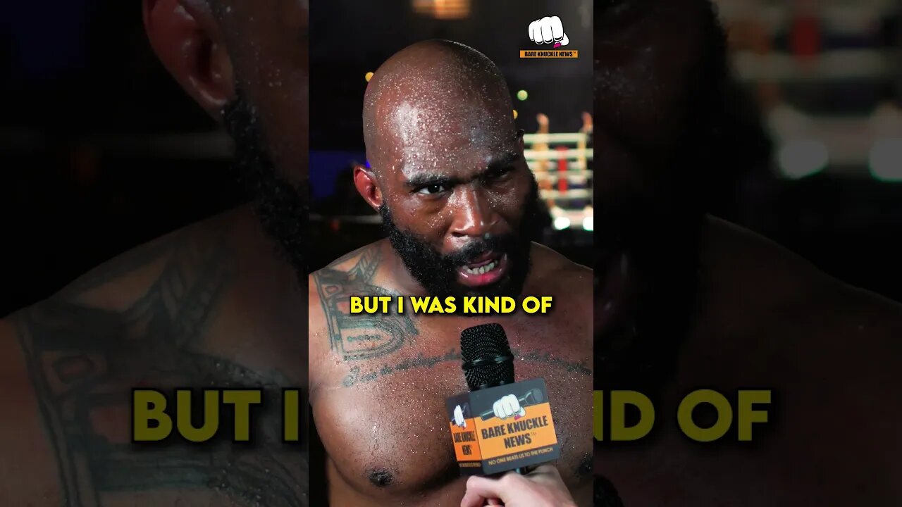 "I just threw it down the pipe, I got a mean left hand", Ja'Far Fortt ~ #BKFC47 Lakeland