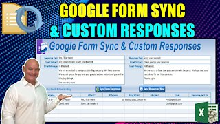 How To Sync Google Forms To Excel and Automatically Send Custom Email Responses