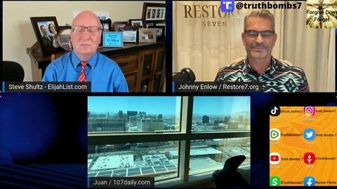 6/13/2022 Elijah Streams, Johnny Enlow, Juan O Savin: America, Stand Up Against Demonic Lies!
